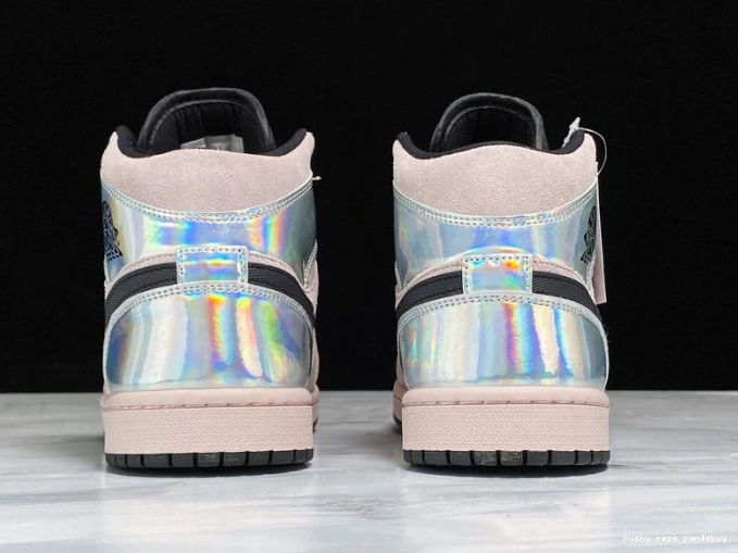 Rep Husky Dirty Mid Iridescent 1 Jordan Powder Air (W) BQ6472-602 0726